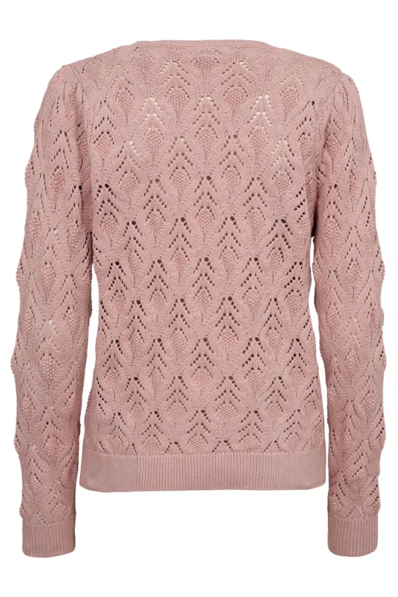 Dodo Pullover | Pale Mauve | Strik fra Freequent