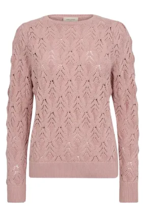 Dodo Pullover | Pale Mauve | Strik fra Freequent