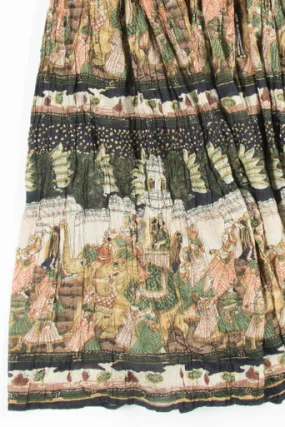 Elephant Temple Hippie Skirt