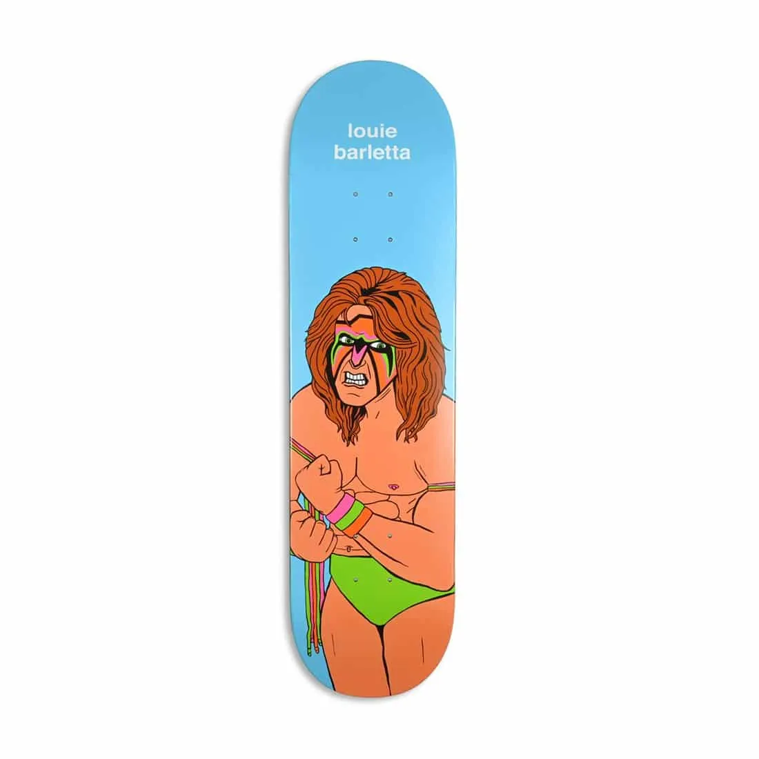 Enjoi Louie Barletta Body Slam R7 Skateboard Deck – Blue