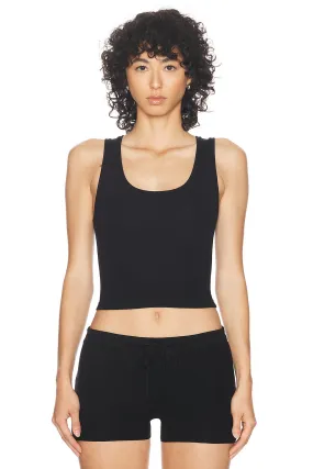 Eterne Square Neck Tank Top