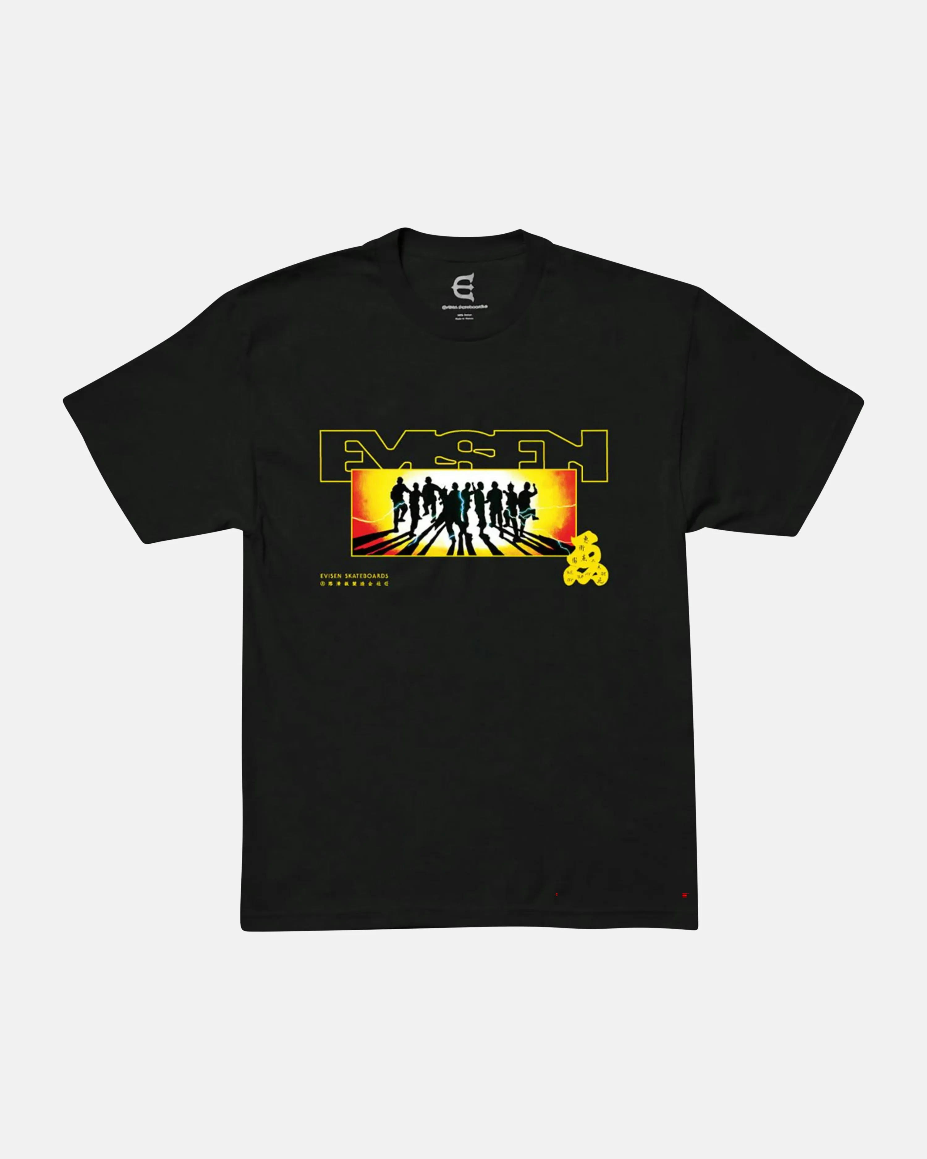 Evisen Skateboards Eviranger T-Shirt Black | Men | Junkyard