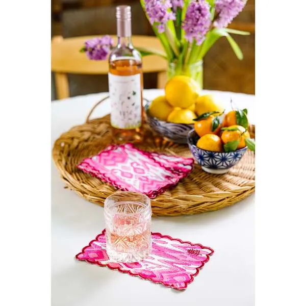 Furbish Studio Poppy Cocktail Napkins, Set of 6