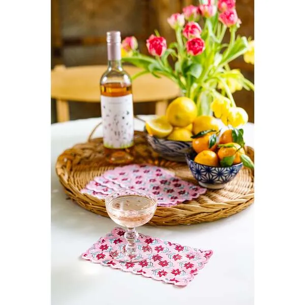 Furbish Studio Sabrina Cocktail Napkins, Set of 6