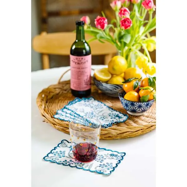 Furbish Studio Sanibel Cocktail Napkins, Set of 6