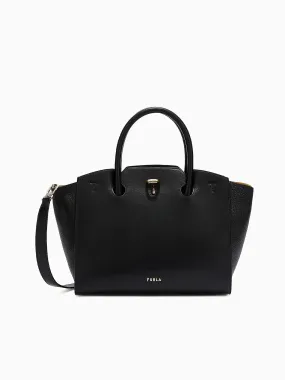 FURLA Furla Genesi M Tote Nero Leather