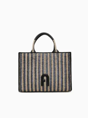 FURLA Furla Opportunity S Tote Toni Nero Rafia