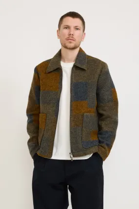 Gael Jacket Brown Check