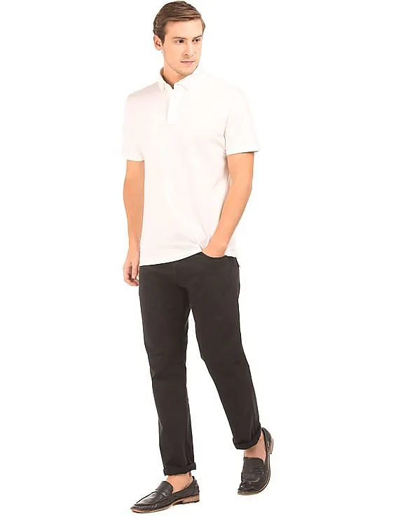 Gant Solid Button Down Polo Shirt