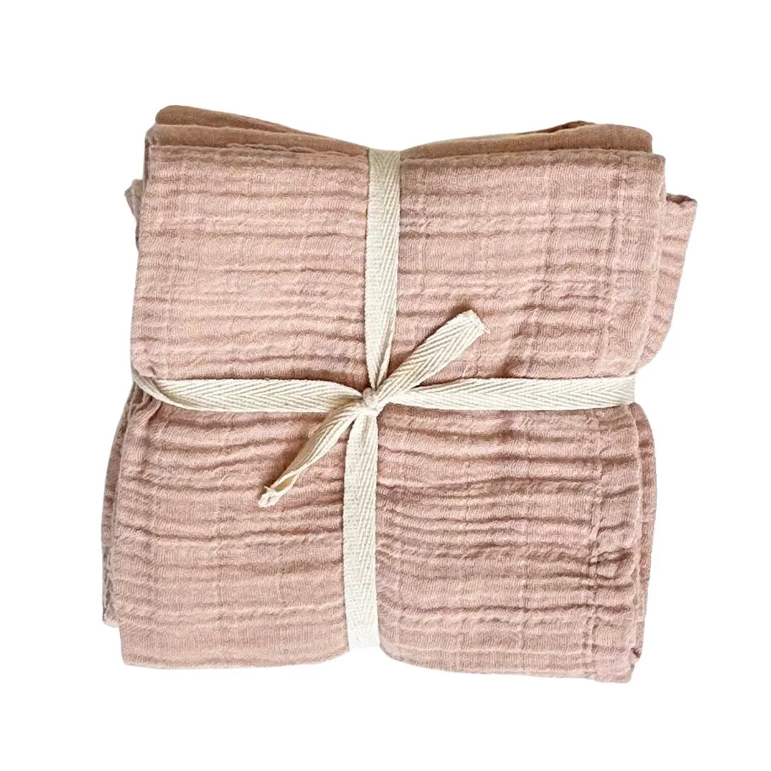 Gauze Cotton Napkins - (Set of 4)