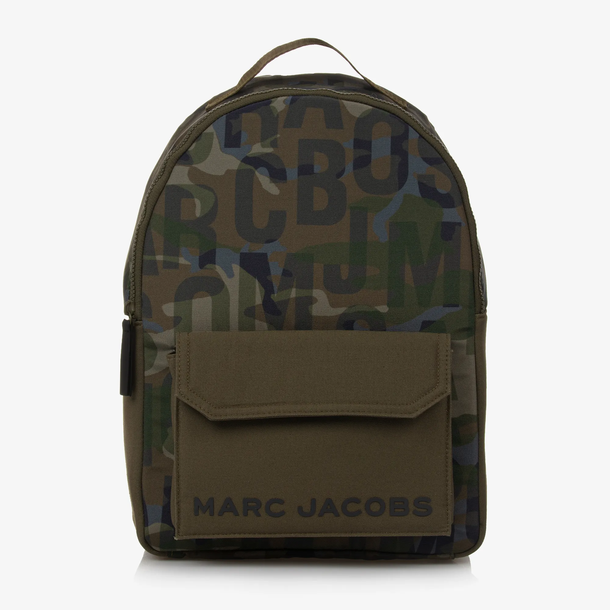 Green Jumbled Logo Backpack (39cm)