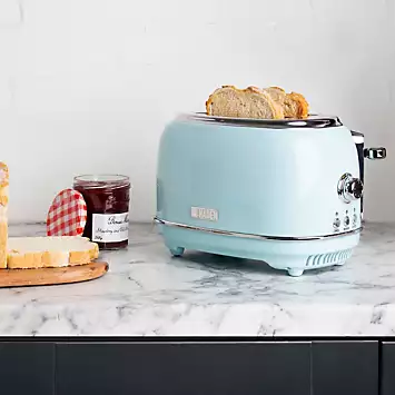 Haden Pack of 2 Heritage Turquoise 1.7Lt Kettle & 2 Slice Toaster | Kaleidoscope