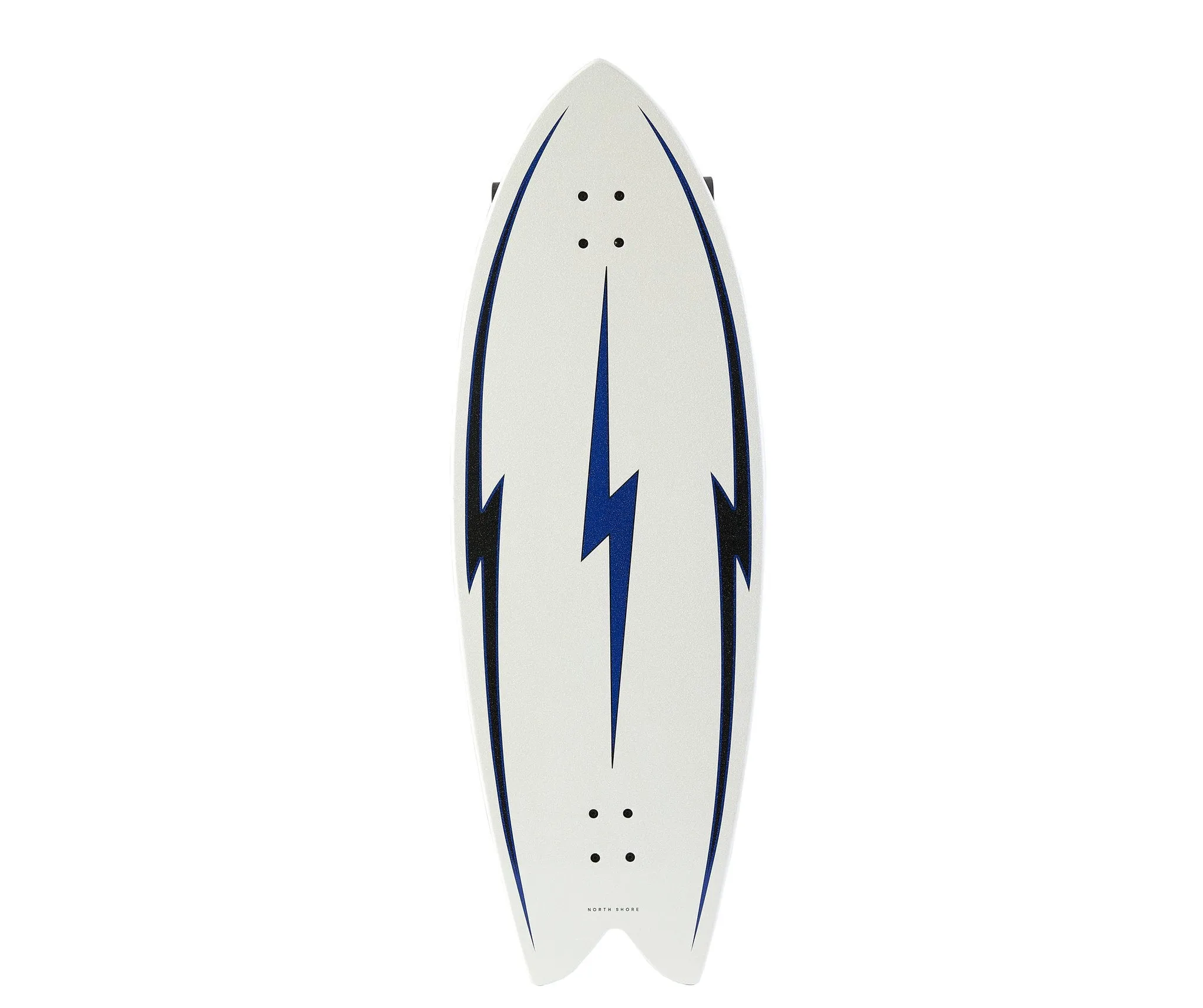 Hamboards Pescadito North Shore White 43 Skateboard