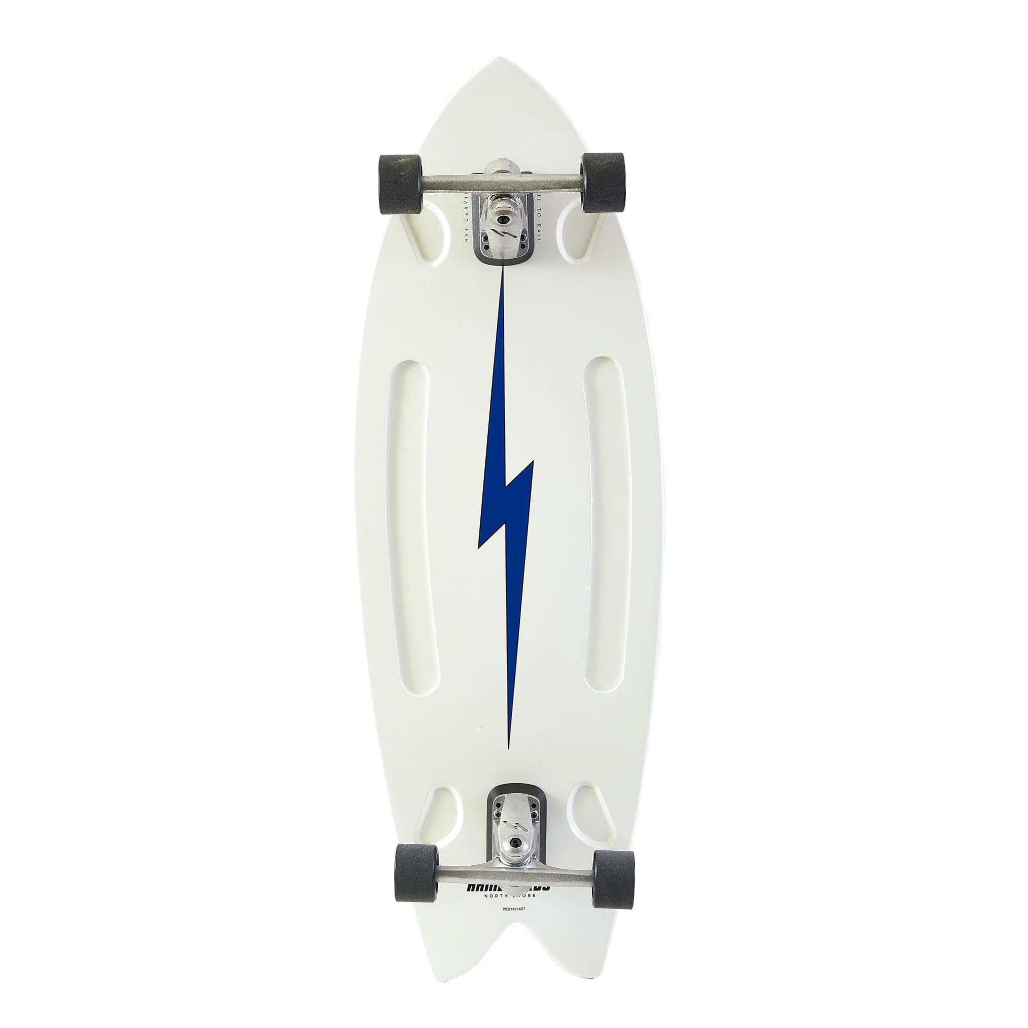 Hamboards Pescadito North Shore White 43 Skateboard