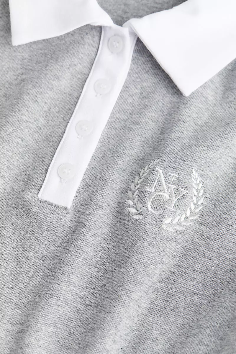 H&M Cropped polo shirt