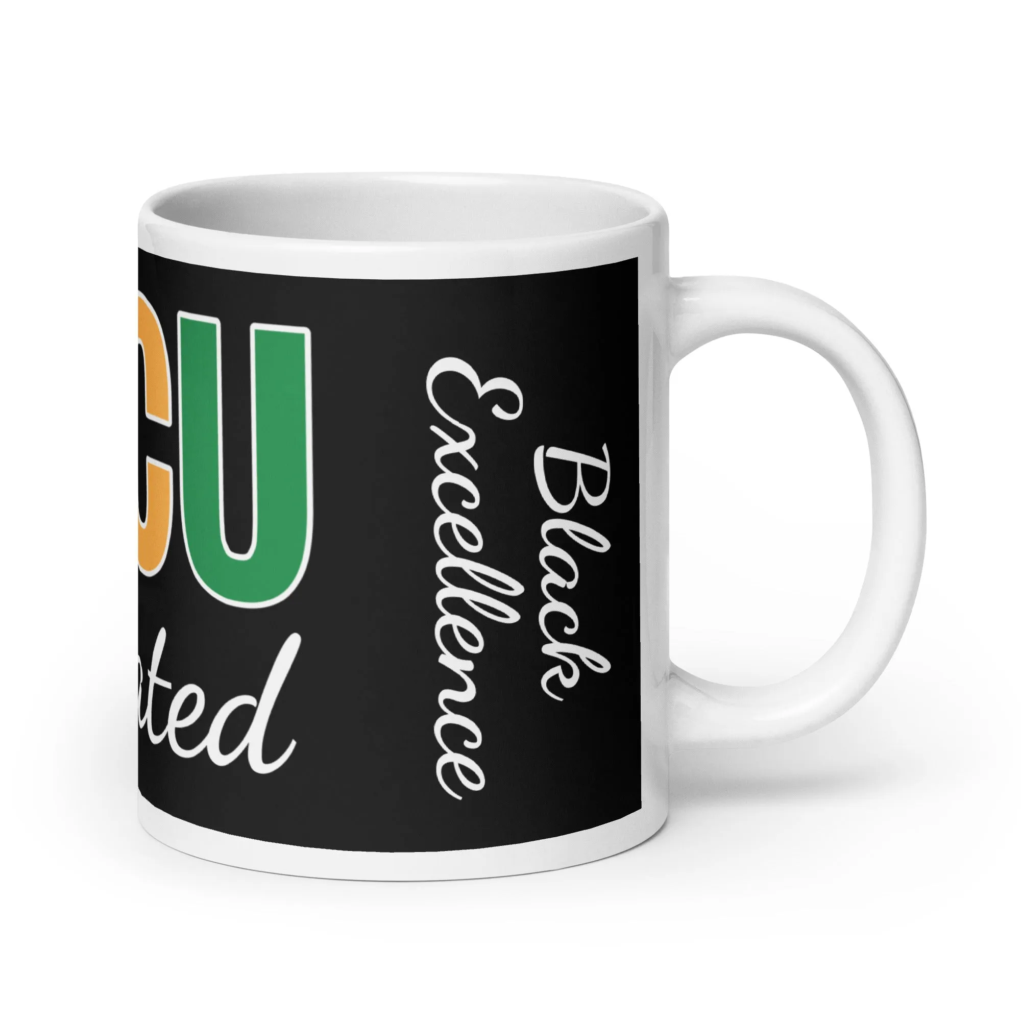 HBCU Edcuated Black Excellence Mug