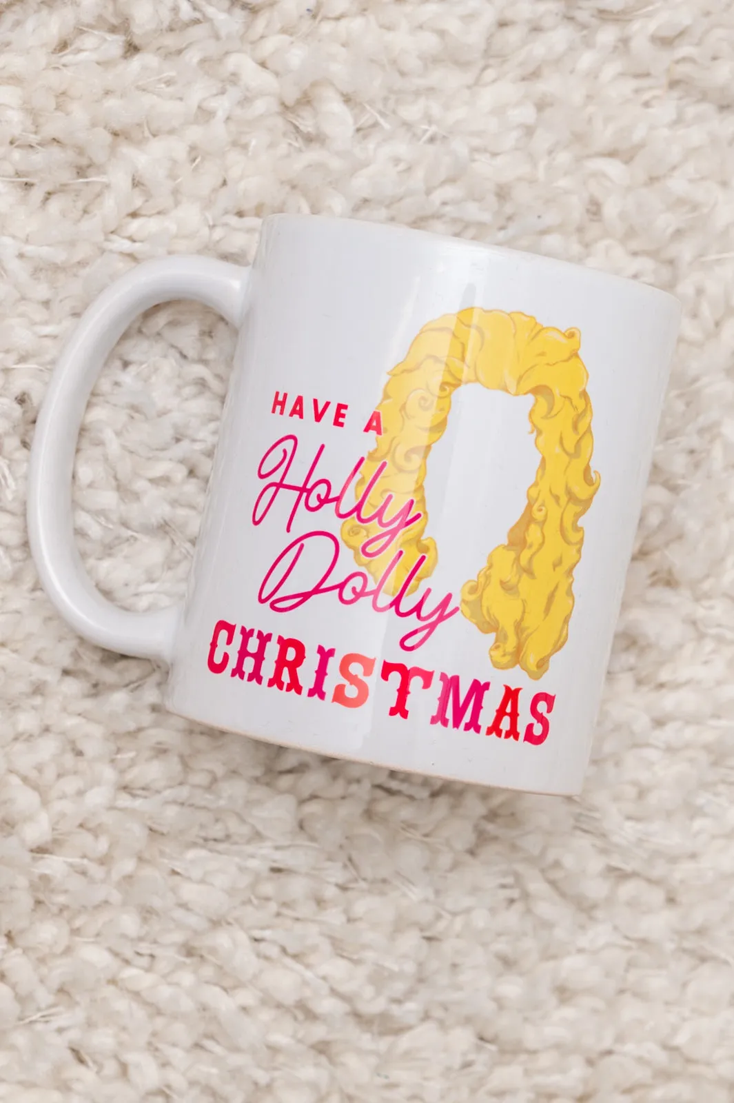 Holly Dolly Christmas Mug