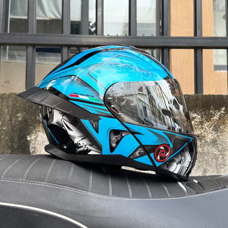 Ice Age  3C DOT Approve Full Face Dual Visors Unisex Bluetooth Motorcycle Helmet