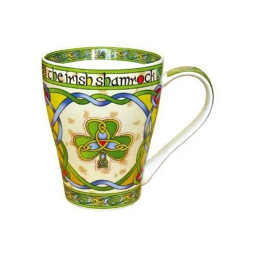 Irish Weave Shamrock Mug