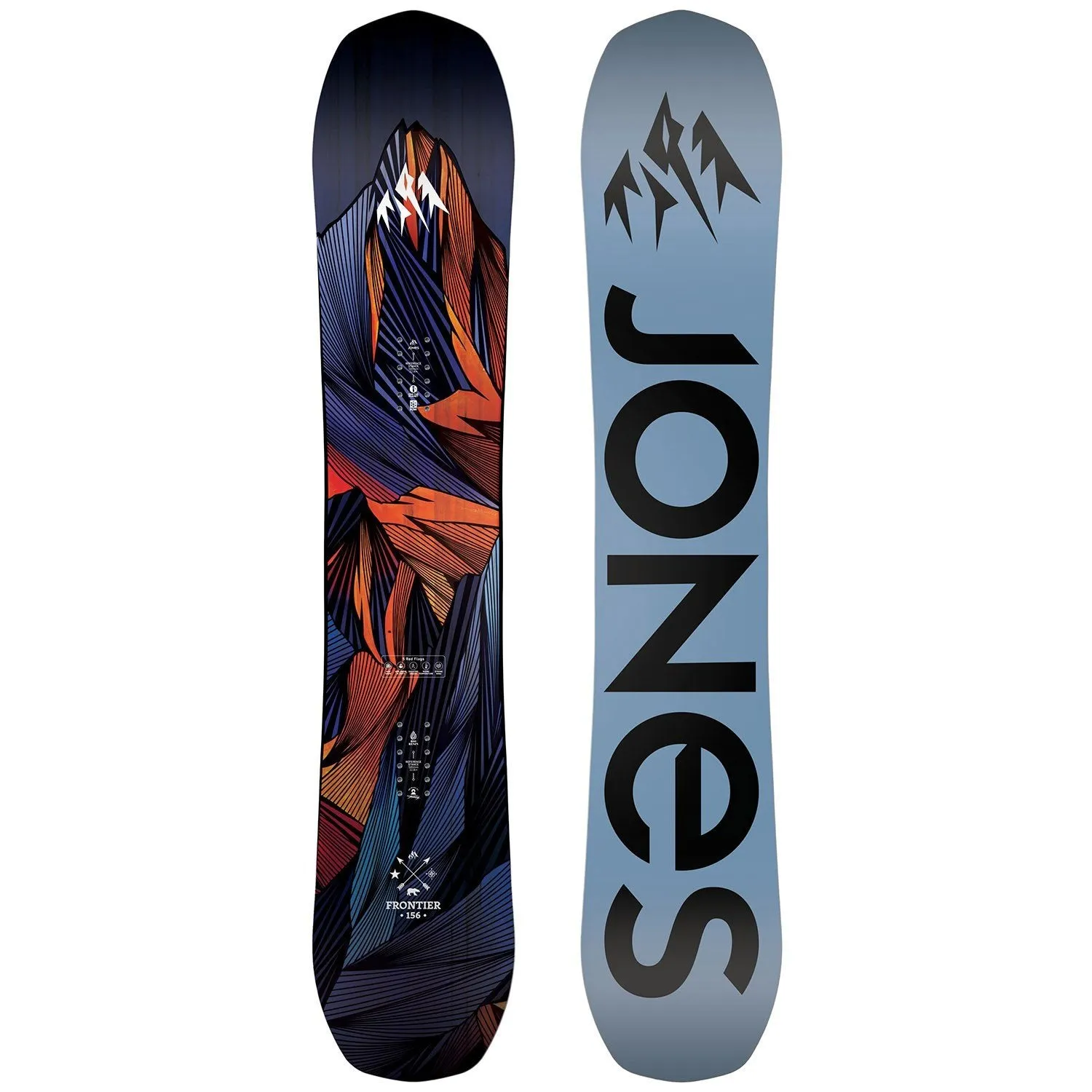 Jones Frontier Snowboard - Men's 2024