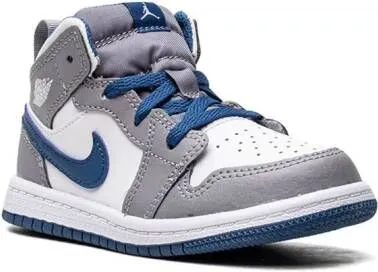 Jordan Kids Jordan 1 Mid sneakers Grey