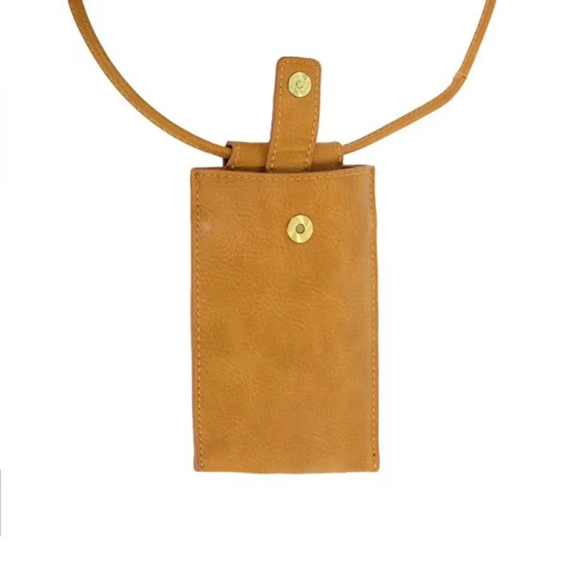 JOY SUSAN MARLEY PHONE CROSSBODY ALMOND