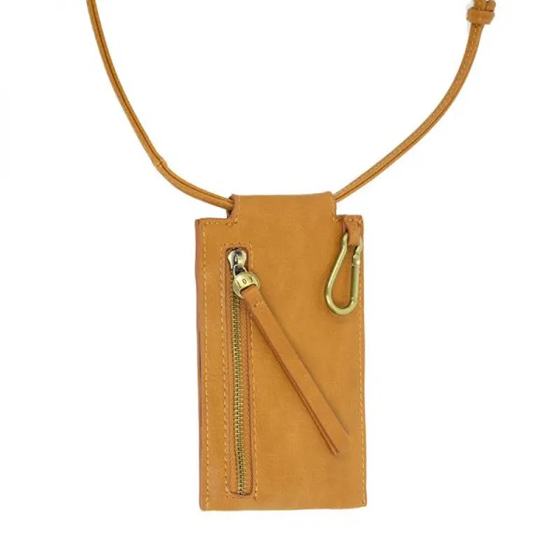 JOY SUSAN MARLEY PHONE CROSSBODY ALMOND