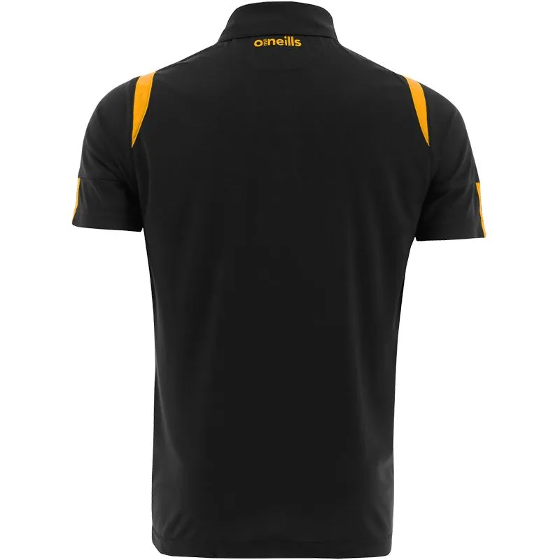 Kids' Loxton Polo Shirt Black / Amber