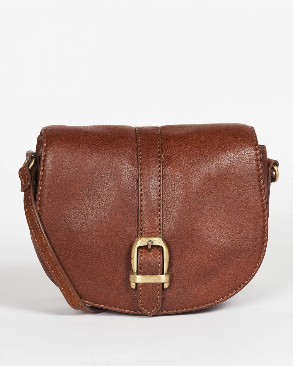 Laire Womens Leather Saddle Bag