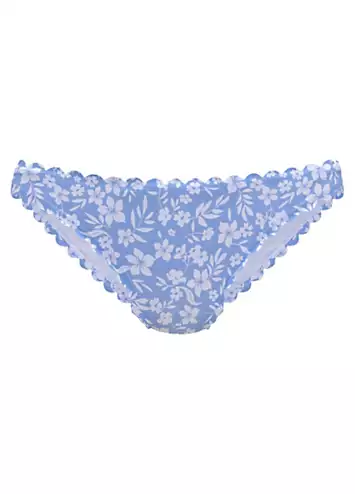 LASCANA Floral Low Leg Bikini Bottoms | Grattan