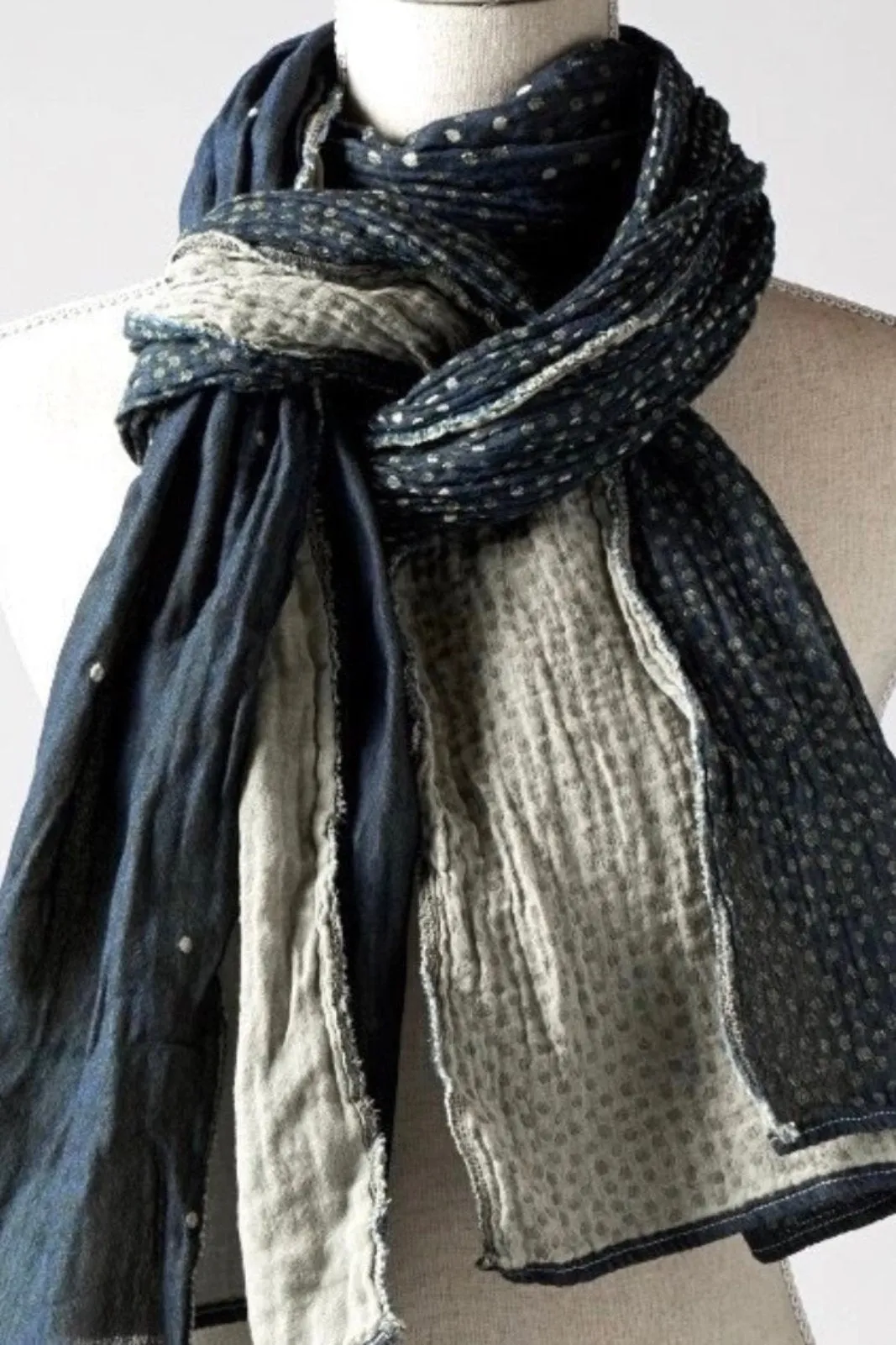 Letol Scarf Gabrielle Col. 8 Bleu