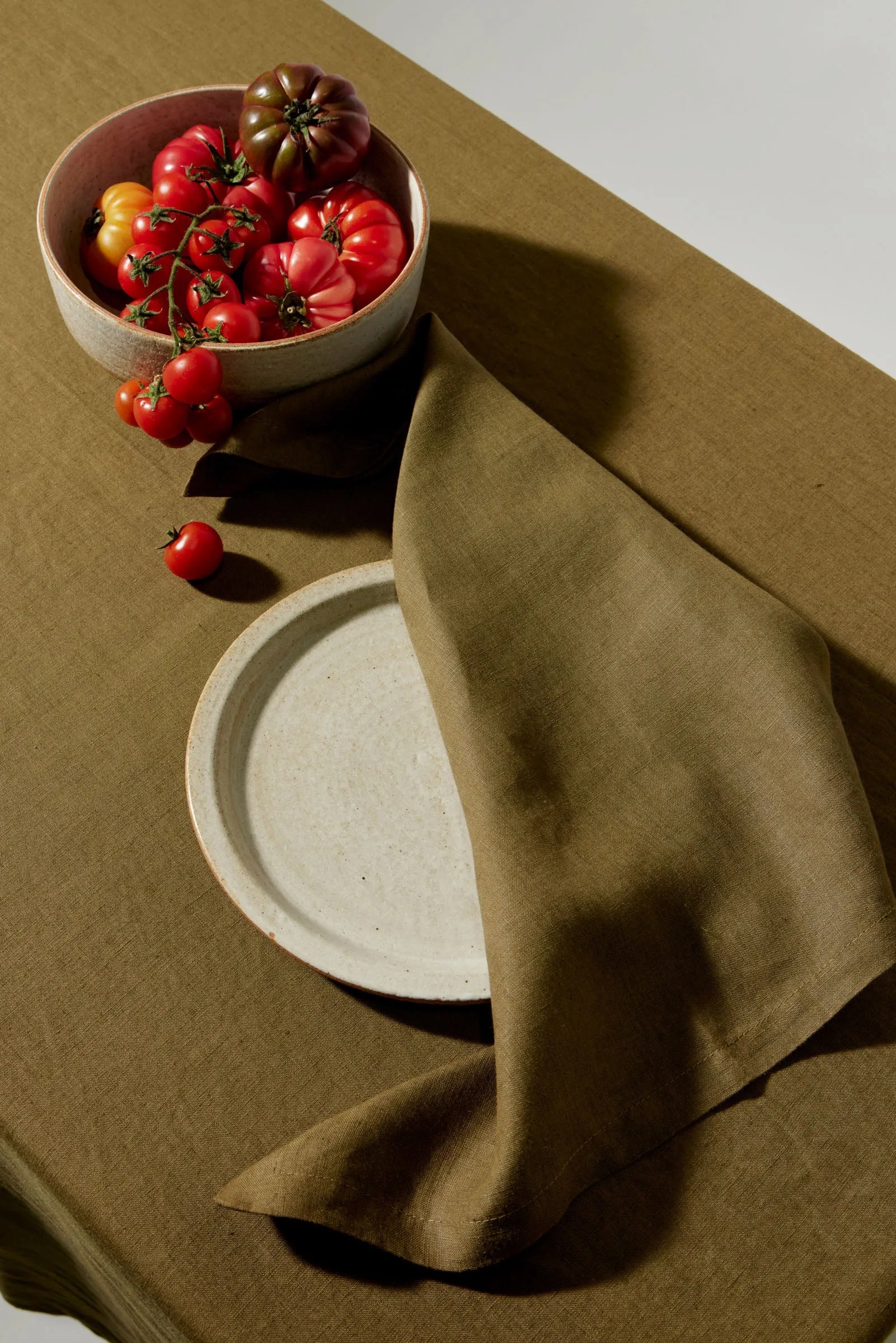 Linen Napkins Olive