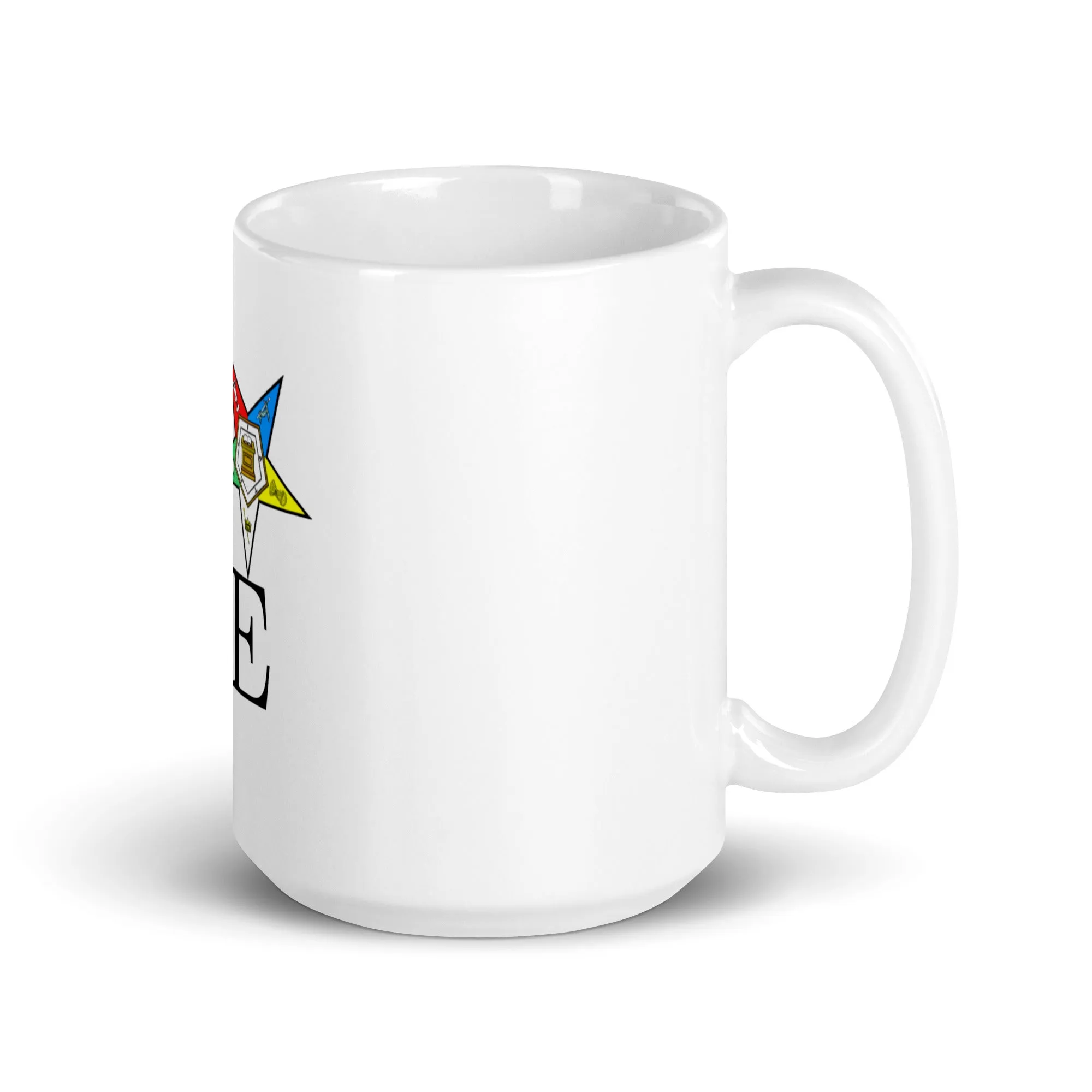 LOVE OES White glossy mug