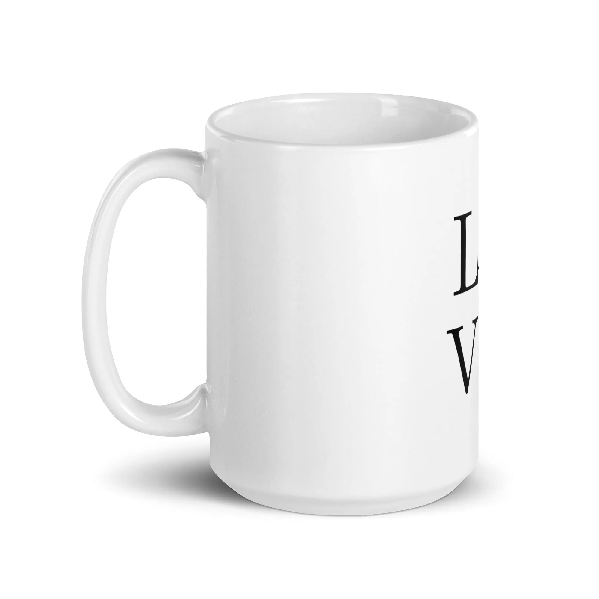 LOVE OES White glossy mug