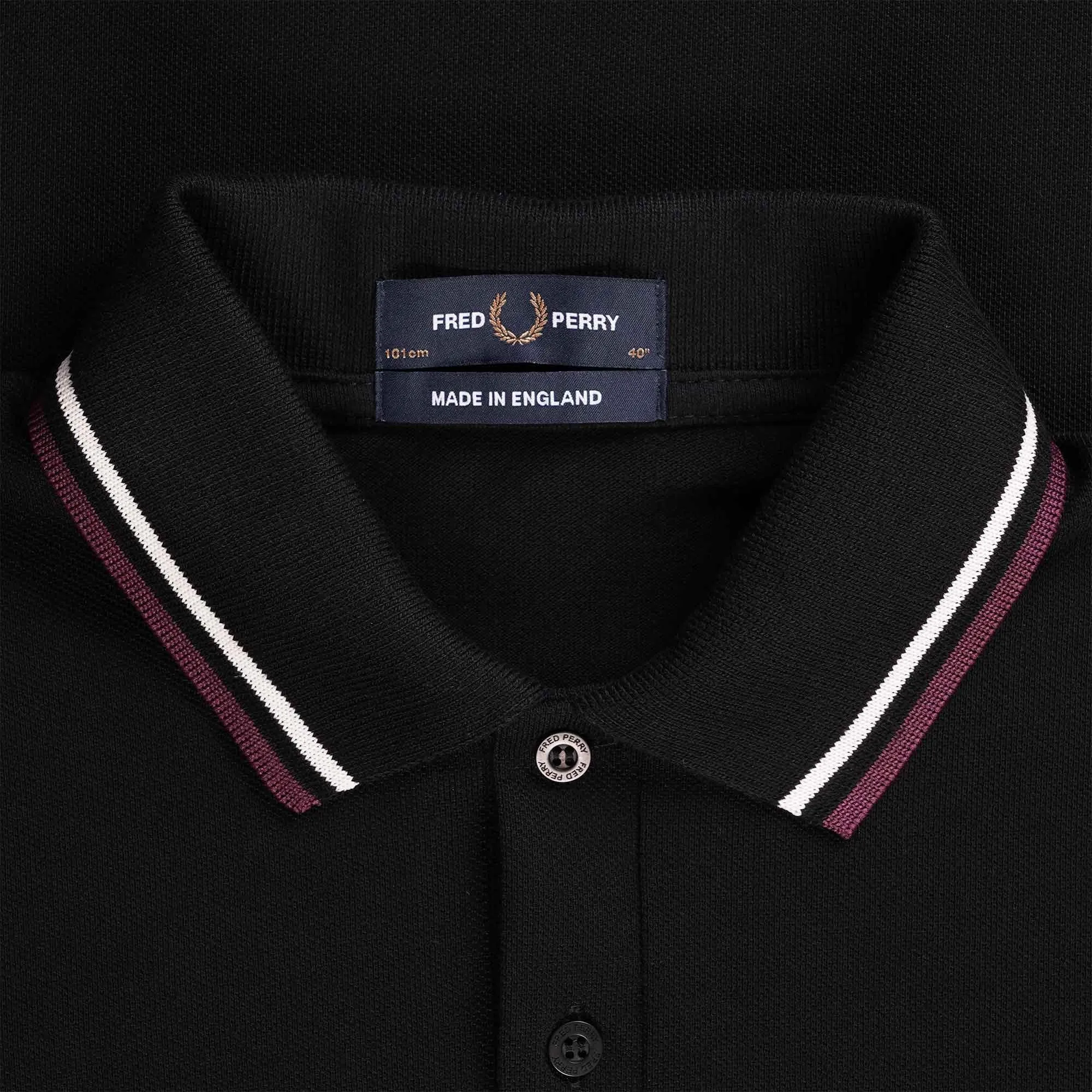 M12 Twin Tipped Polo Shirt - Black