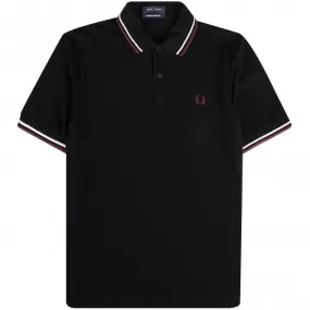 M12 Twin Tipped Polo Shirt - Black