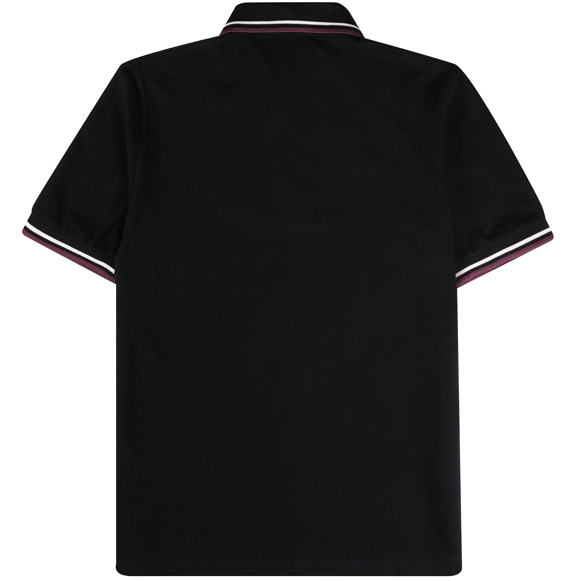 M12 Twin Tipped Polo Shirt - Black