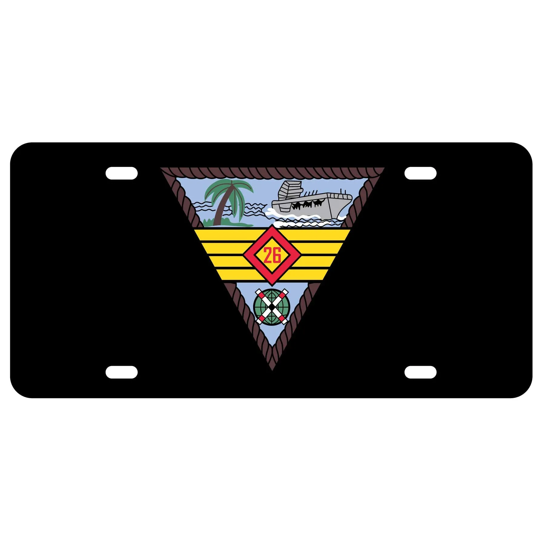 MAG-26 License Plate