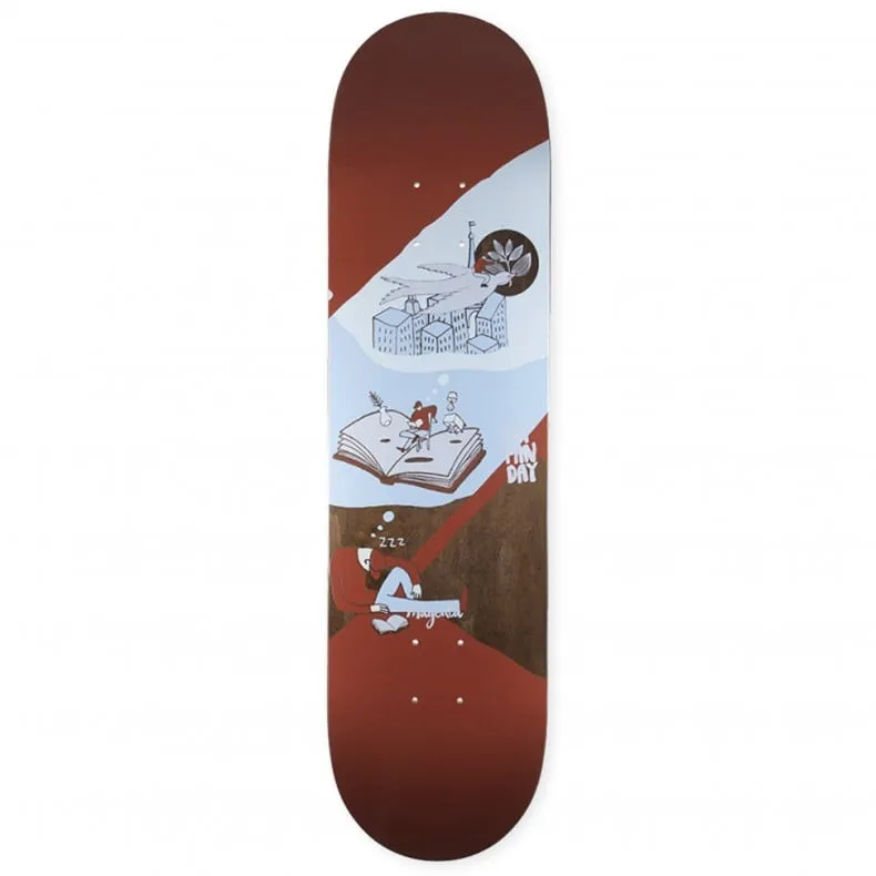 Magenta Soy Panday Extravision Skateboard Deck 7.75