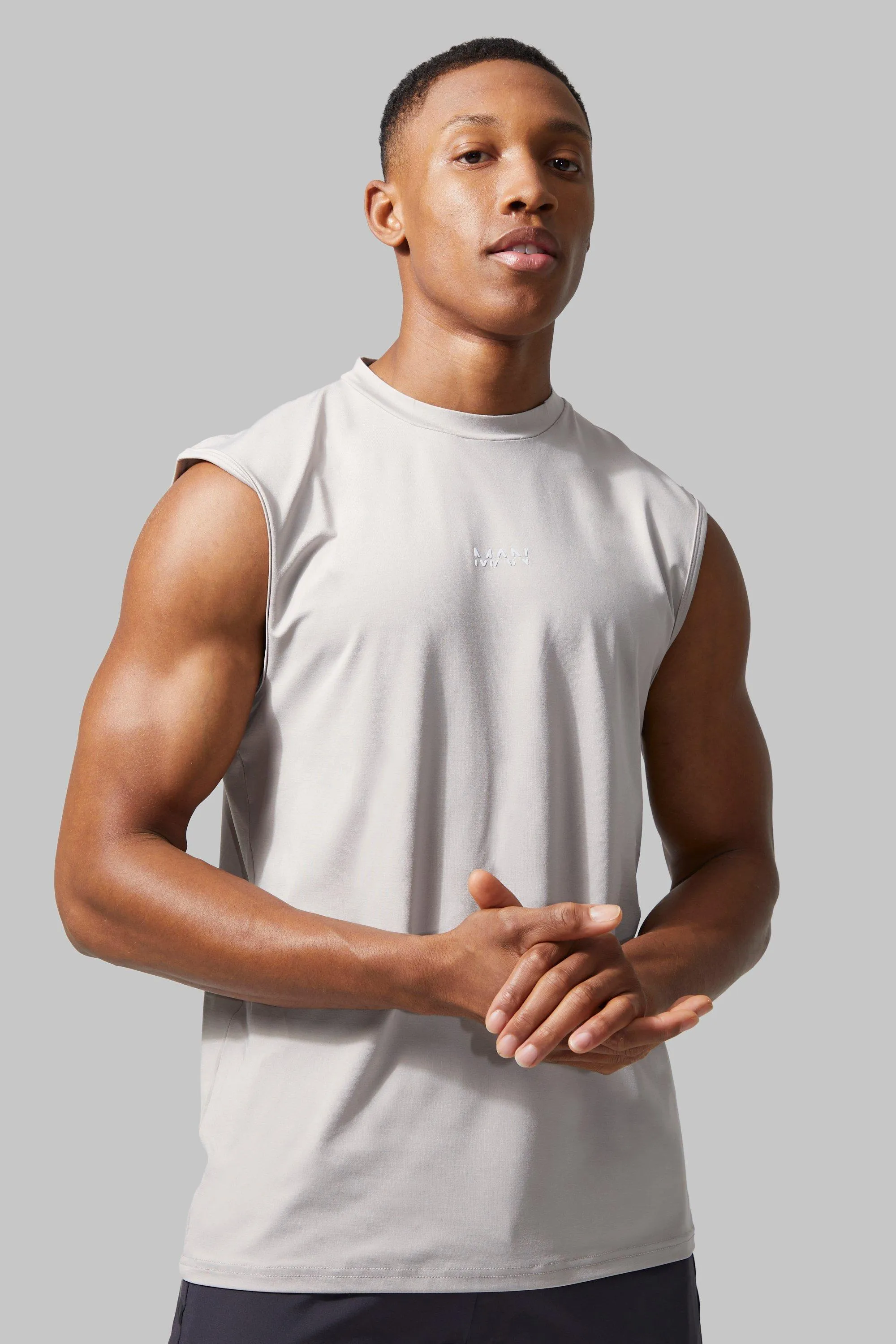 Man Active Performance Tank | boohooMAN UK