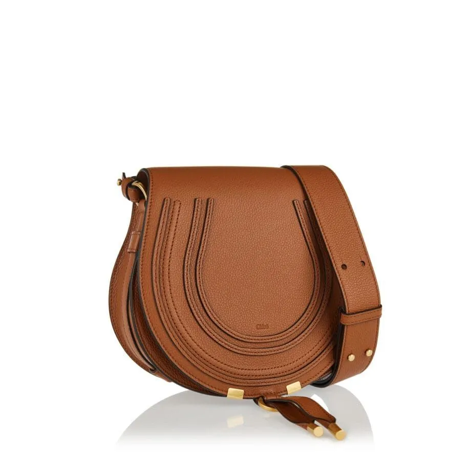 MARCIE LEATHER SADDLE BAG