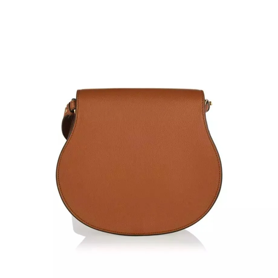 MARCIE LEATHER SADDLE BAG