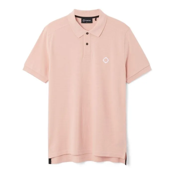 Ma.Strum SS Pique Polo Mud Pink