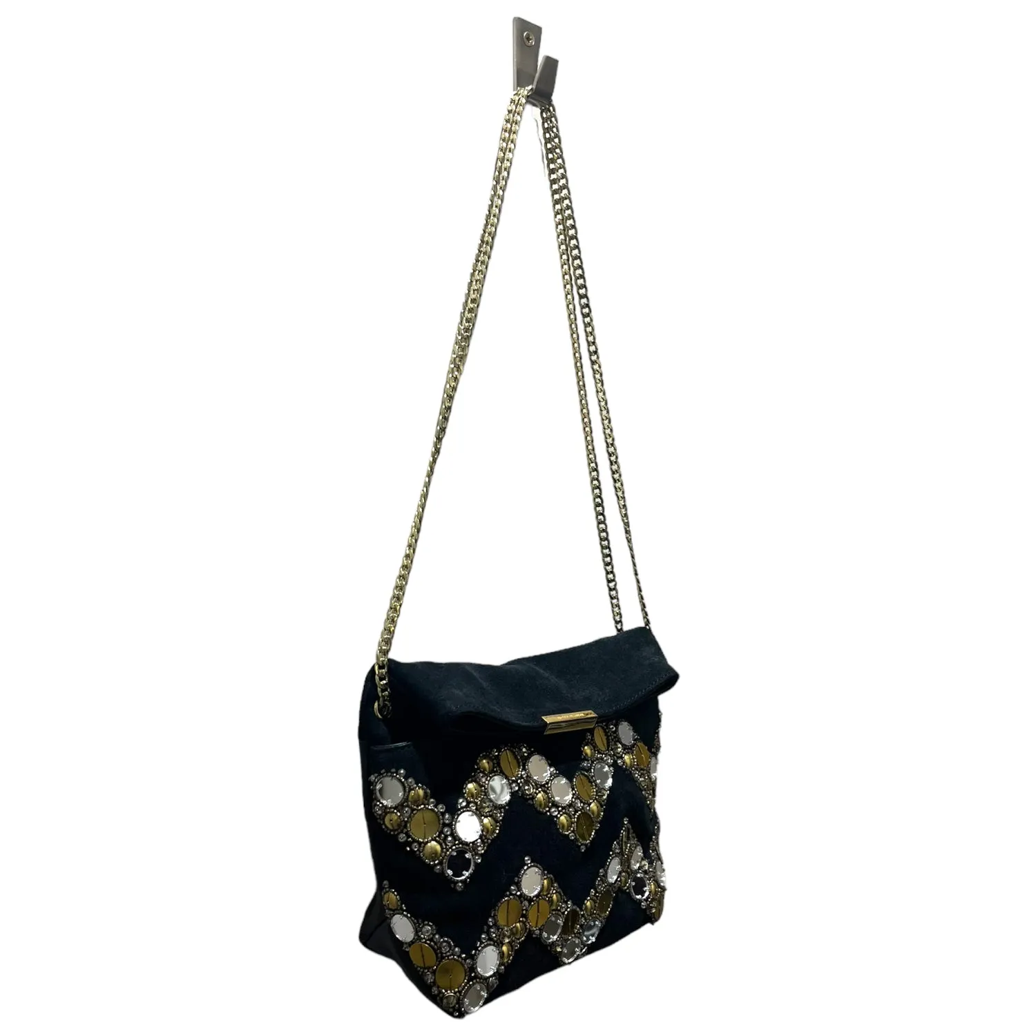 Matthew Williamson Black and Gold Bag