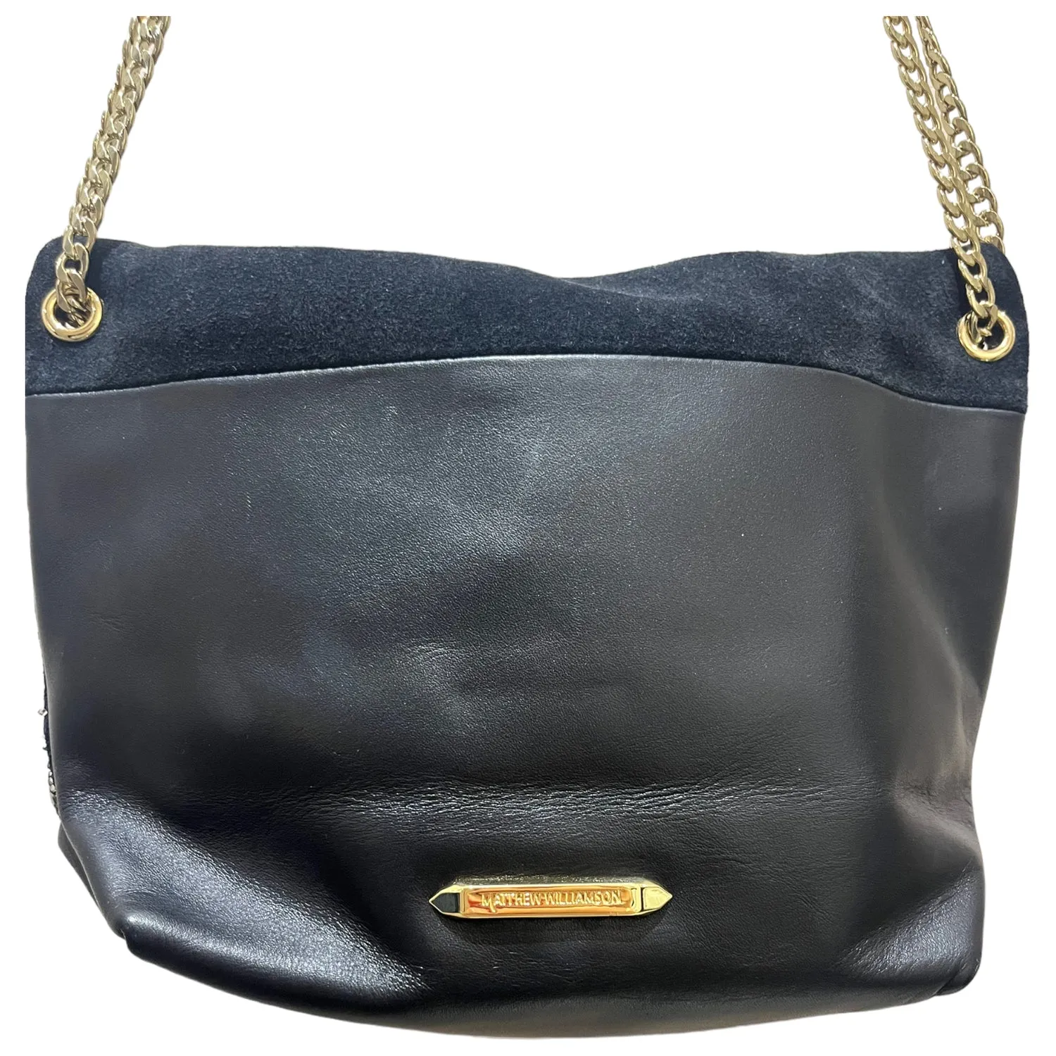 Matthew Williamson Black and Gold Bag