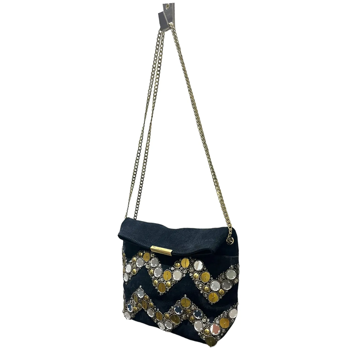 Matthew Williamson Black and Gold Bag