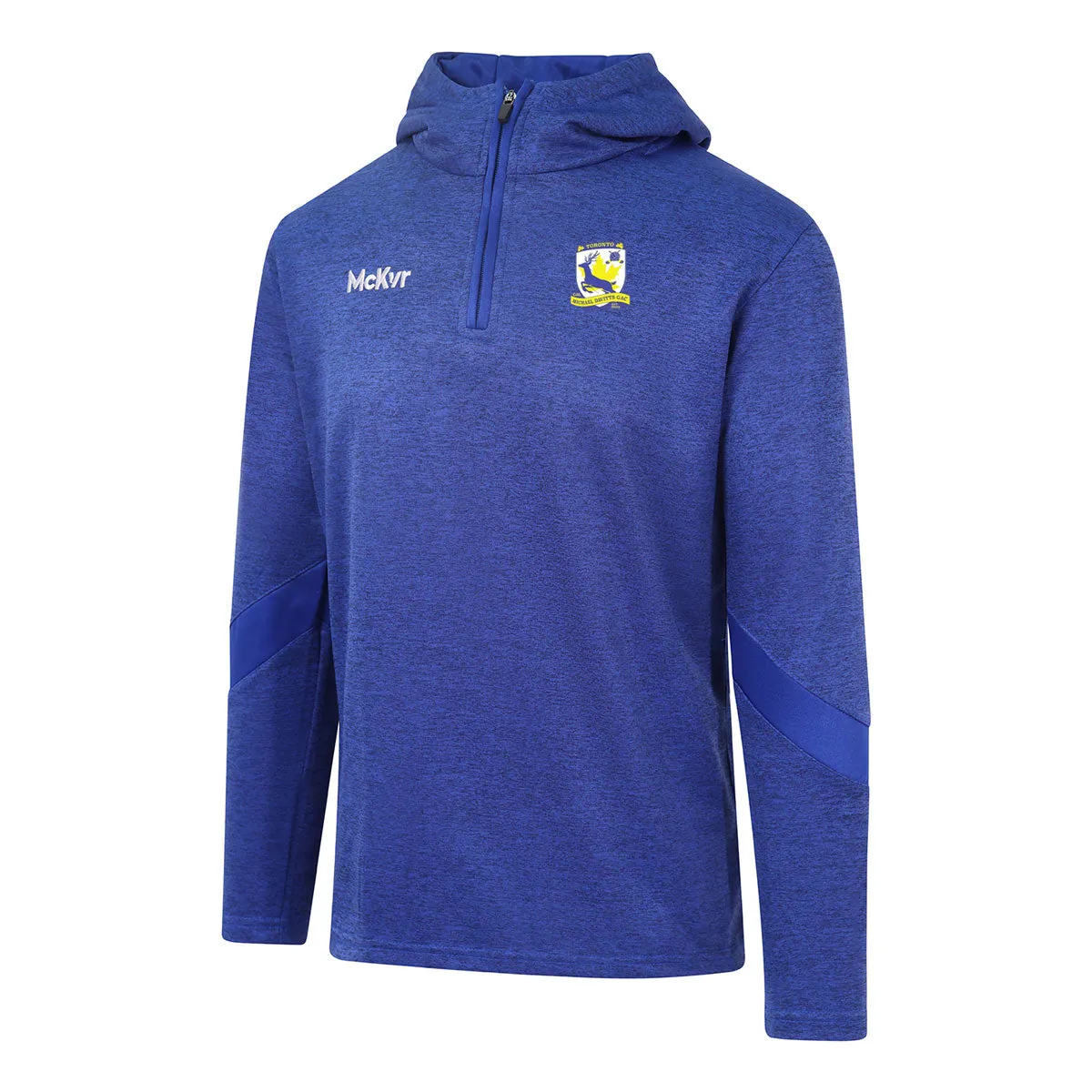 Mc Keever Toronto Michael Davitts GAC Core 22 1/4 Zip Hoodie - Adult - Royal