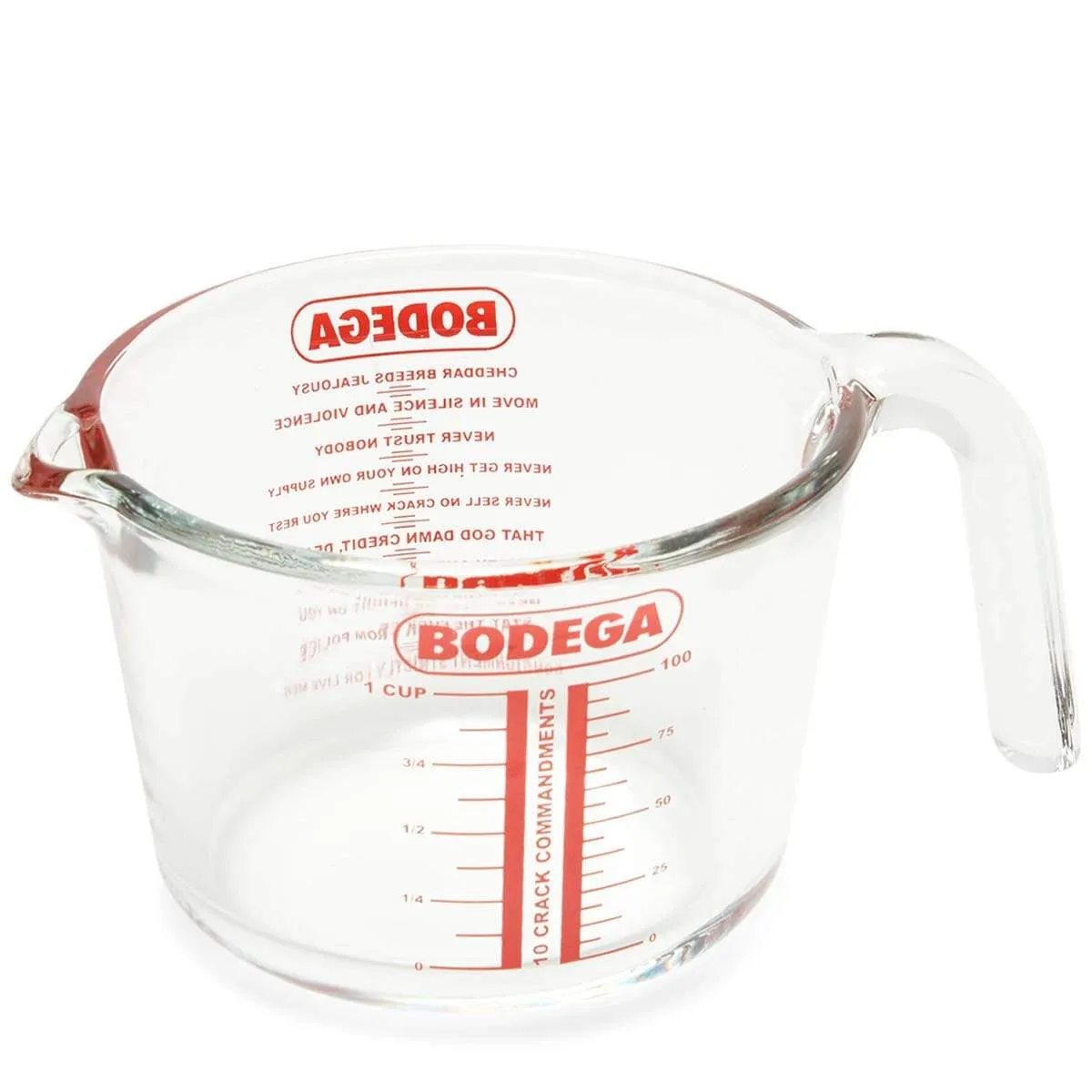 MEASURING MUG (Clear)