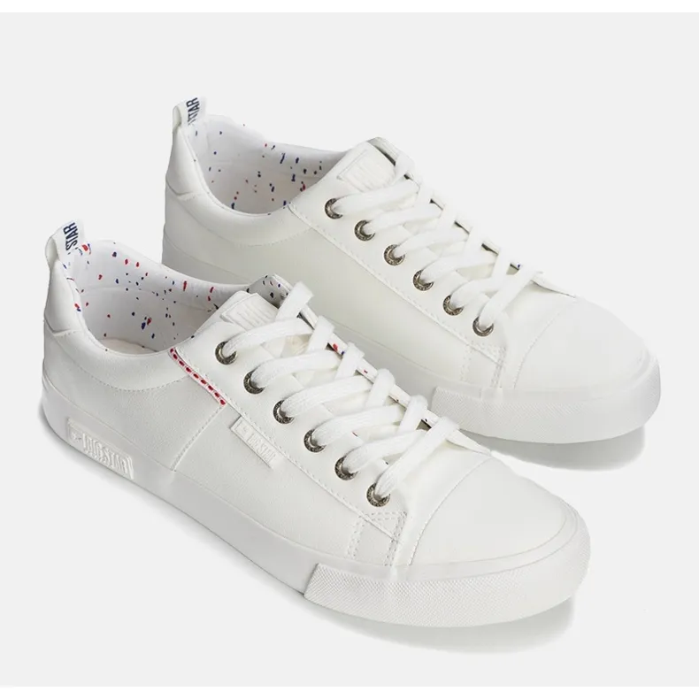 Men's white sneakers Big Star KK174003