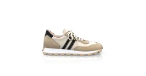 Men's Leather Running Sneakers 56368